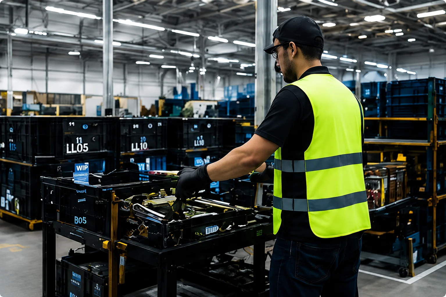 IT asset recycling facility