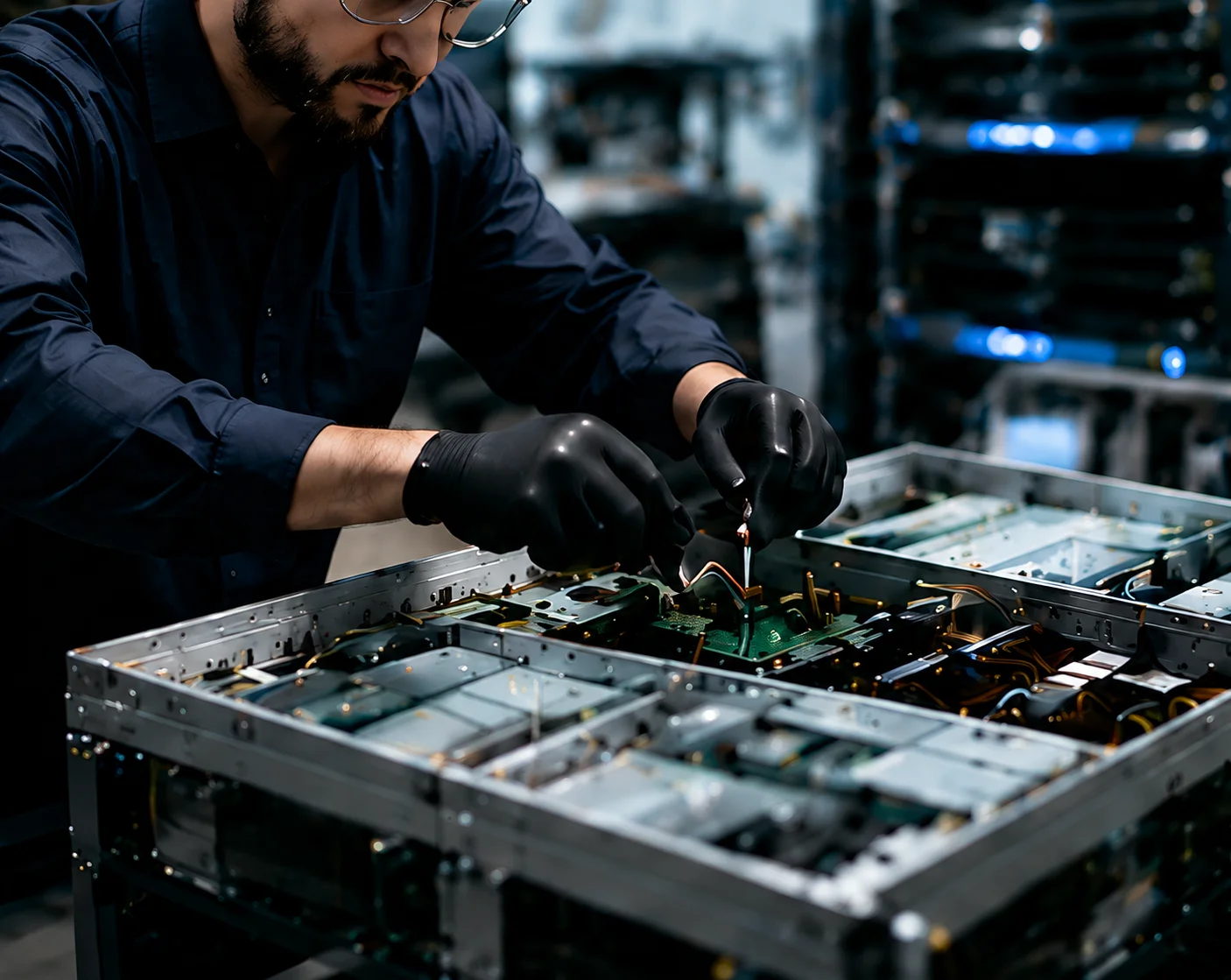 IT asset service technician