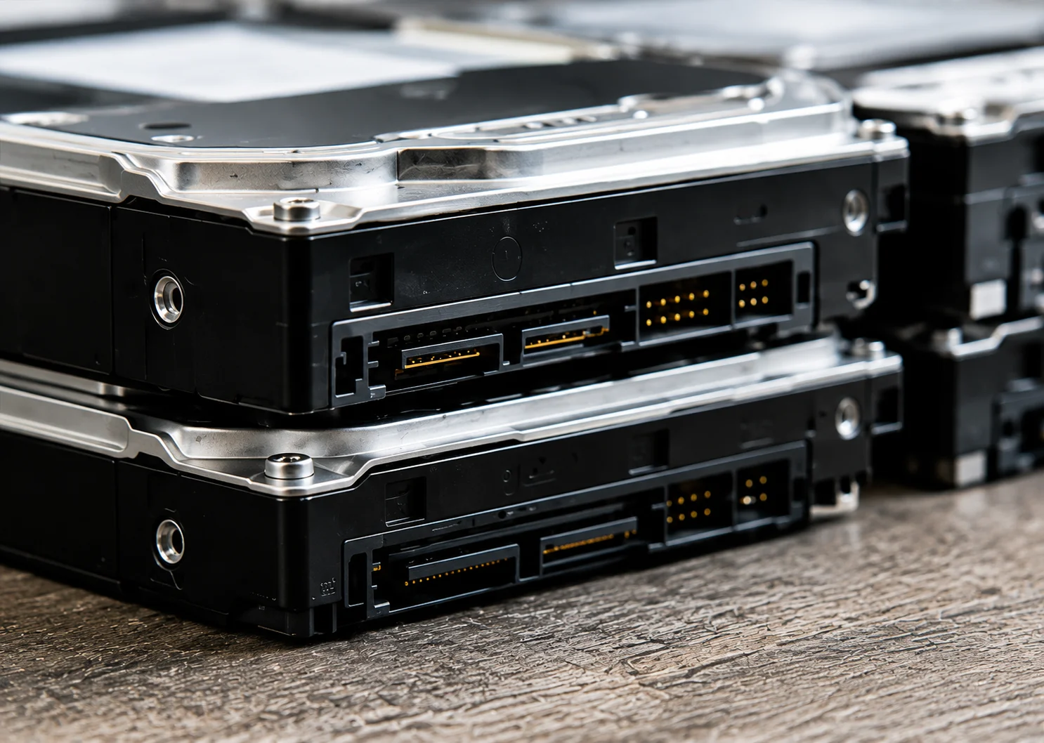 Secure hard drive data protection
