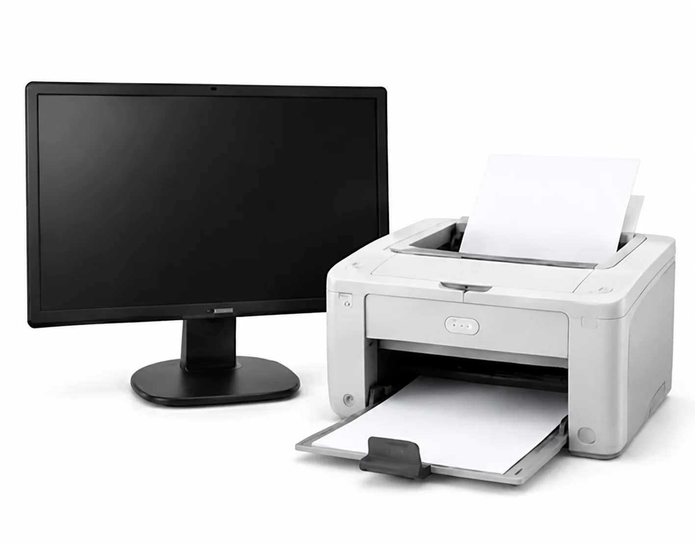 Monitors
& Printers